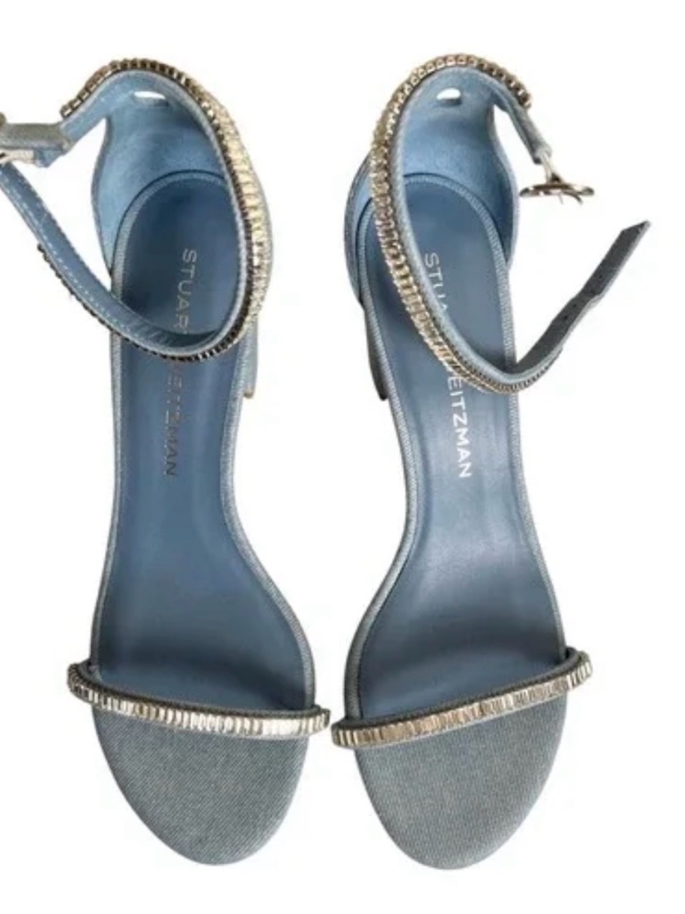 NEW… Stewart Weitzman nearly nude Stefanie sandal 9.5